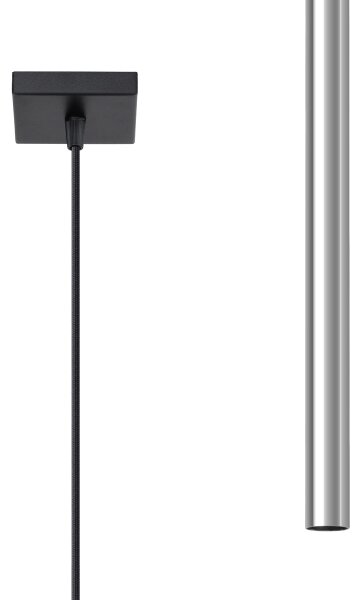 Lustră pe cablu Sollux SL.1199 PASTELO 1xG9/8W/230V crom