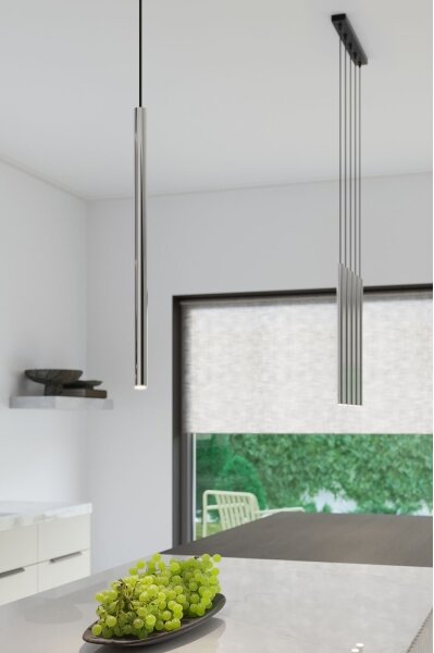 Lustră pe cablu Sollux SL.1199 PASTELO 1xG9/8W/230V crom