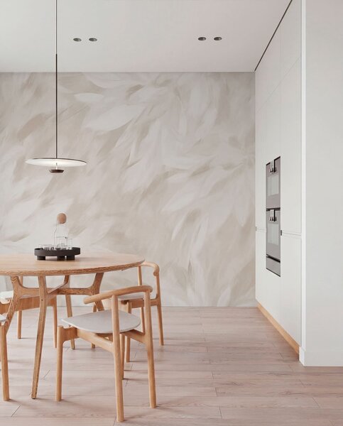 Tapet Flori în stilul de lovituri moi, Fototapet Flori, w03986v2 : Uwalls.ro