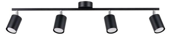 Spot Sollux SL.1168 LEMMI 4xGU10/10W/230V negru