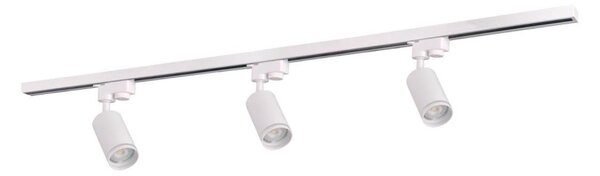 Spot pentru sistem de șină PARIS 3xGU10/10W/230V + 1 m sistem de șină