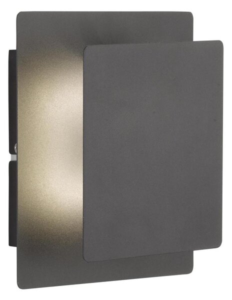 Aplică LED BAYONNE Wofi 4048-102Q LED/6,5W/230V antracit