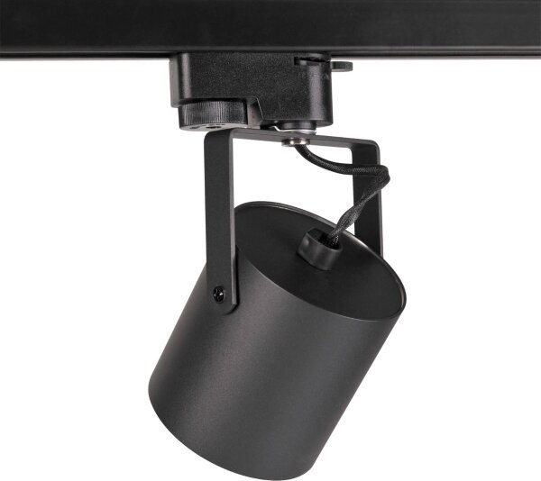 Spot pentru sistem de șină MINOR 1xGU10/10W/230V negru