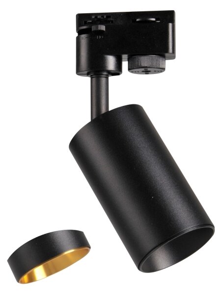 Spot pentru sistem de șină MARIBEL 1xGU10/10W/230V negru