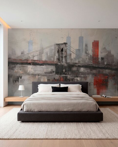 Tapet Loftscape urban, Fototapet orașe și țări, w04192 : Uwalls.ro