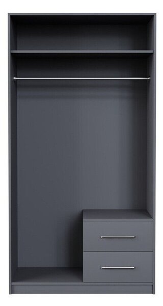 Dulap Cavmero 104Antracit, 19x10x6cm, Uși dulapUși dulap: Cu balamale