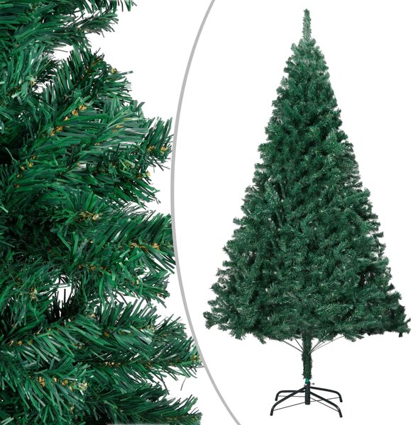 Pom de Crăciun artificial cu ramuri groase, verde, 150 cm, PVC