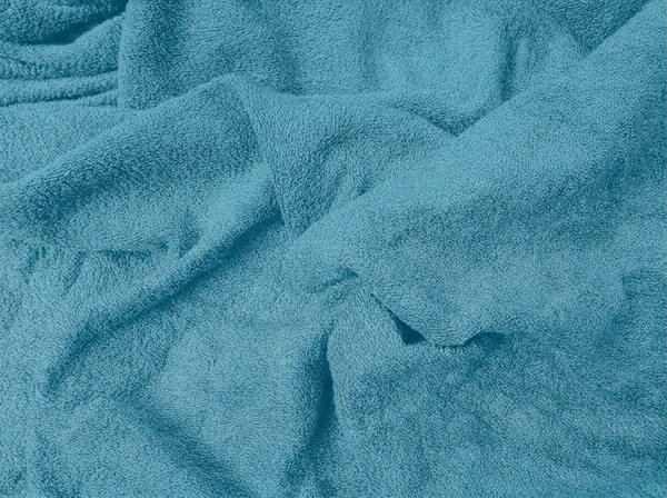 Cearsaf Frote EXCLUSIVE turcoaz inchis 90 x 200 cm