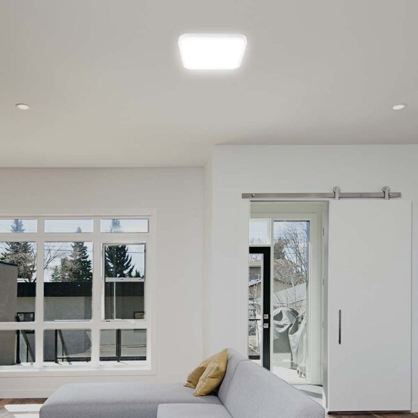 Plafonieră LED cu senzor pentru baie LED/18W/230V 4000K IP44 alb