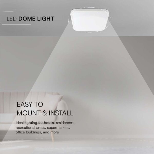 Plafonieră LED pentru baie LED/18W/230V 3000K IP44 alb