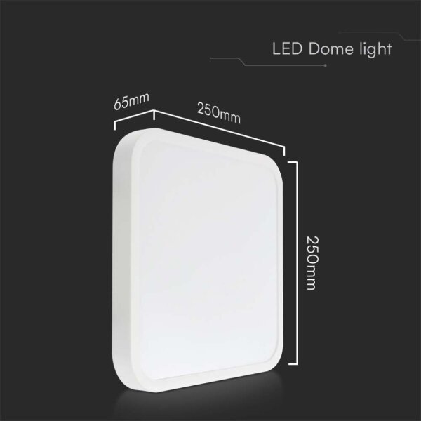 Plafonieră LED pentru baie LED/18W/230V 3000K IP44 alb