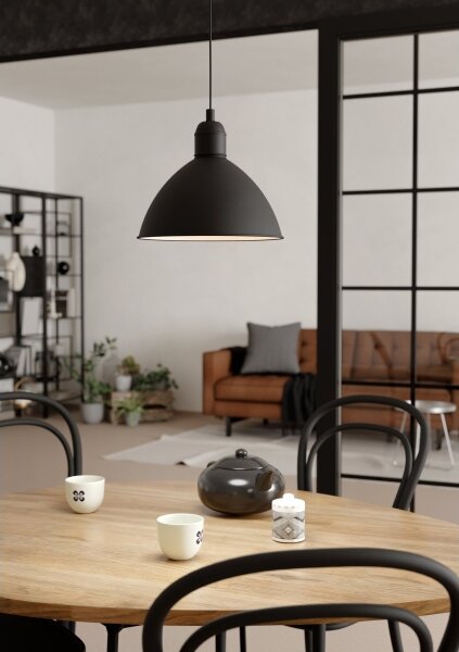 Lustră pe cablu Eglo 43878 PRIDDY 1xE27/40W/230V