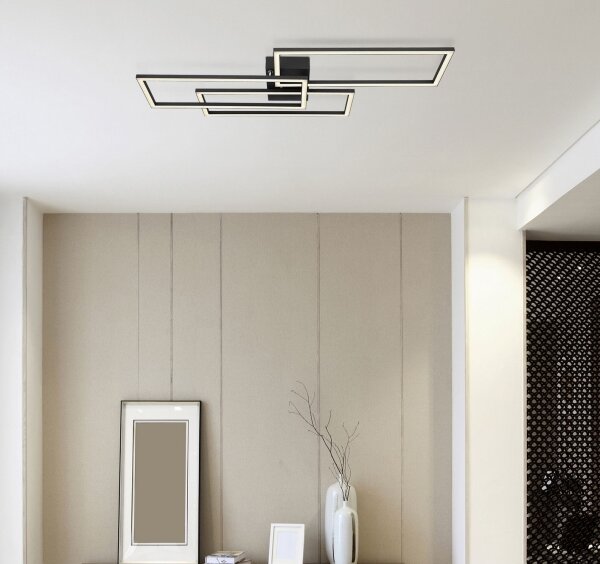 Plafonieră LED dimabilă Globo 67247-58SH TINY LED/58W/230V + telecomandă
