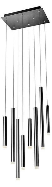 Lustră LED pe cablu MADISON Redo 01-2048 8xLED/4W/230V negru