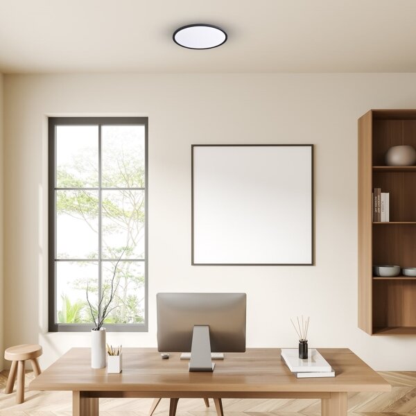 Plafonier LED MAQ 32W 230V 3000/4000/6500K IP40 negru