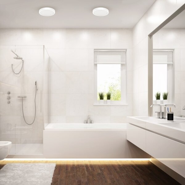 Plafonieră LED pentru baie VERA LED/12W/230V 4000K IP65 alb