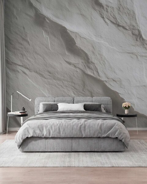 Tapet imitație de piatră albă în designul interior, Fototapet Textură, w04818 : Uwalls.ro