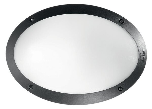 Ideal lux - Iluminat tehnic 1xE27/23W/230V IP66 negru