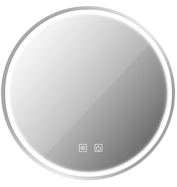 Oglindă LED 50cm MMJ BRUSH SILVER