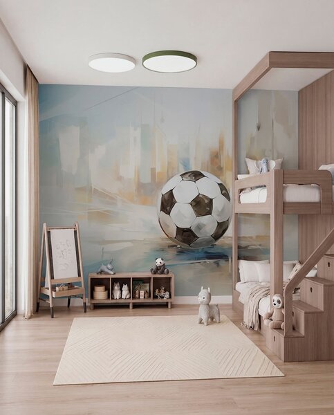Tapet Minge de fotbal, Fototapet Abstract, w05102 : Uwalls.ro