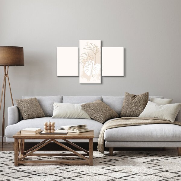 Tablou - Monstru de linie N⁰1 (90x60 cm)