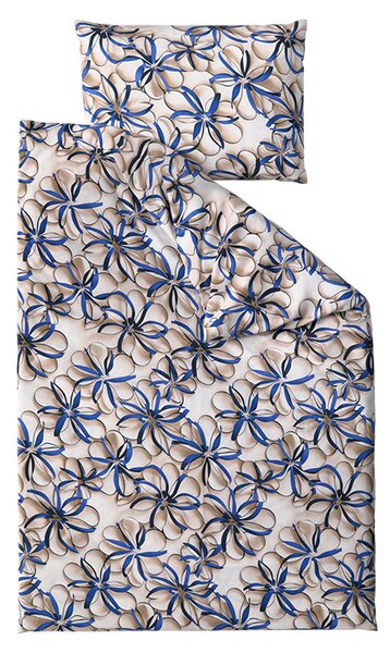 Lenjerie din microfibra FLORVINA bej Dimensiune lenjerie de pat: 70 x 90 cm | 140 x 220 cm