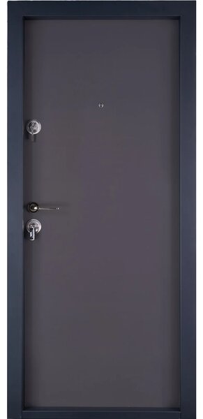Usa metalica intrare apartament placata cu MDF Gri Antracit - Mega EKO P+ 9000
