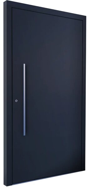 Usa pivotanta de intrare in casa din otel , Model PIVOT, gri antracit RAL 7016