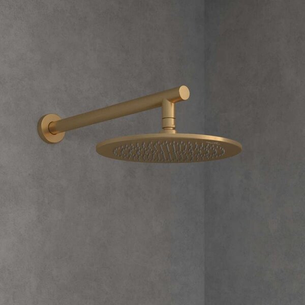 Cap de duș Villeroy&Boch, Universal Showers, Ø25 cm, bruhsed gold