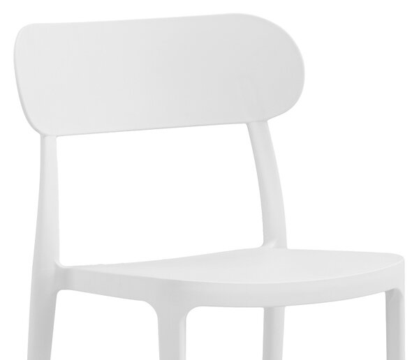 Scaun de Gradina Amvroan, alb, 51x49x79.5 cm