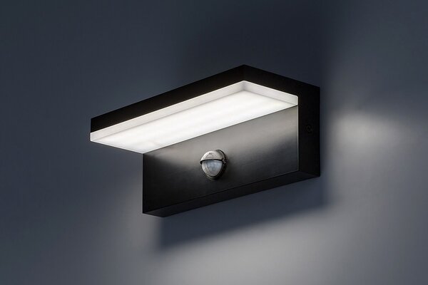Rabalux Zaragoza aplica exterior 1x9 W negru 77115