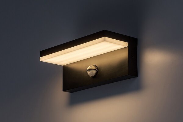 Rabalux Zaragoza aplica exterior 1x9 W negru 77115