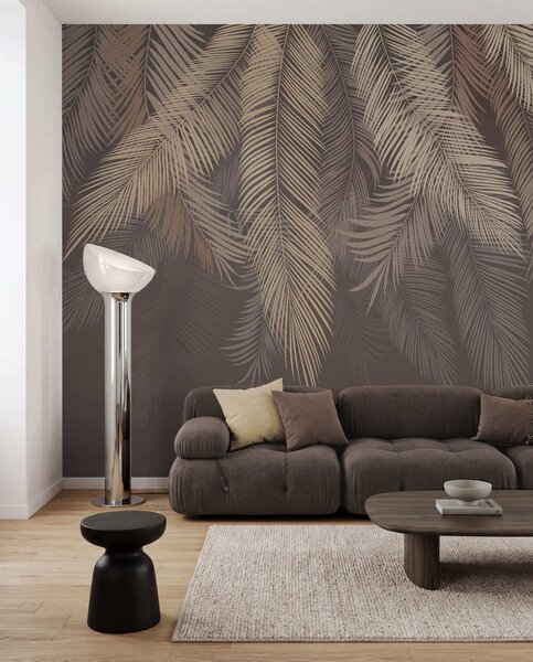 Tapet Plante, îmbrăcăminte exterioară și lemn, Fototapet pădure, Fototapet Tropics, u48556v1 : Uwalls.ro