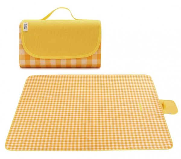 Saltea de plaja pliabila pentru picnic PIKNIX 145x200 cm - mai multe culori Culoare: Albastru