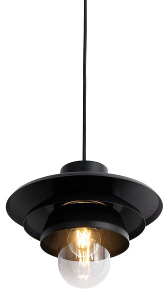 Lampă suspendată de exterior de design neagră IP44 - Morty