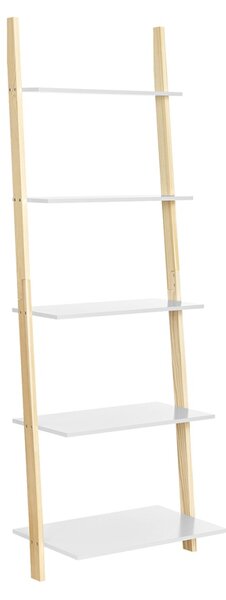 Raft, Vasagle, Alb-Natural, LLS201N01, 30x30x129.5 cm