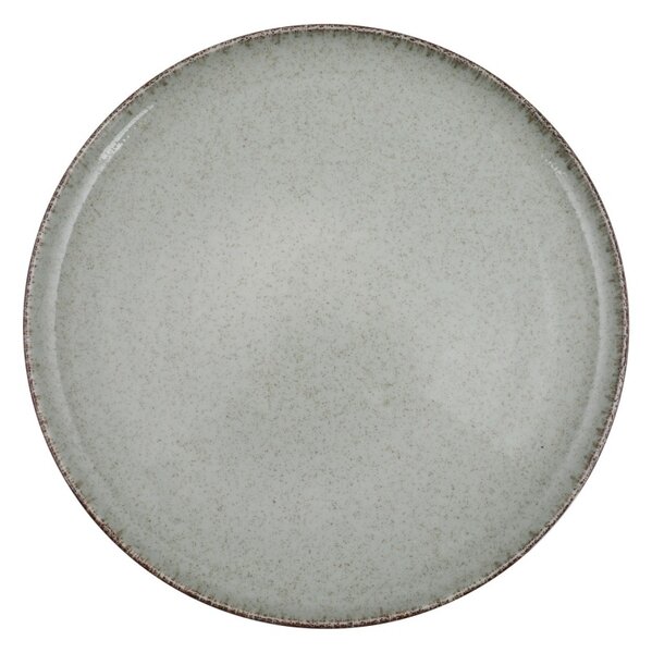Set farfurii servire, 18 bucati Brizioia Savannah Verde 27x27x2.5 cm