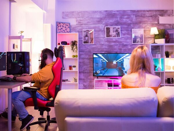 Bec SMART LED 5W GU10 WIFI culoarea RGB 510lm