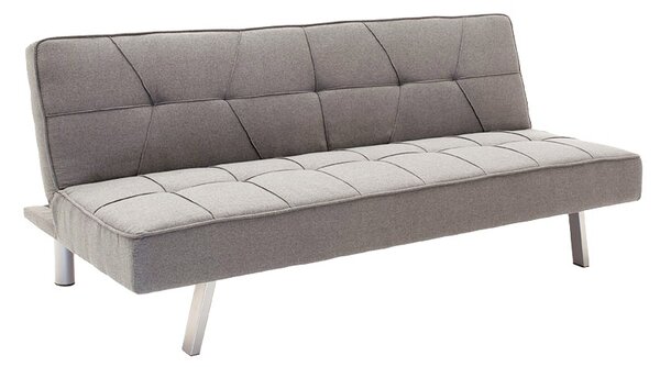 Set mobilier studenti canapea si masuta de cafea, 2 buc, Glide, Gri, 175x83x74 cm