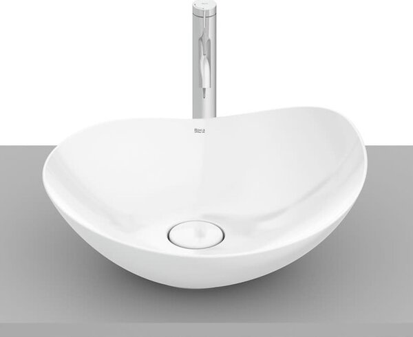 Roca Ohtake lavoar 47x40.5 cm de blat alb luciu A327A1N000