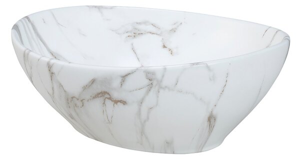 Comad Pati lavoar 40.5x33 cm de blat alb luciu UN-PATI-MW3