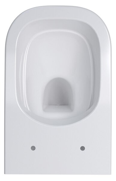 Oltens Hadsel vas wc agăţat fără margine alb lucios 42039000