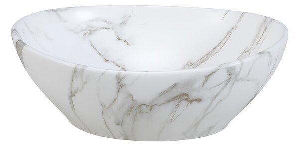 Comad Pati lavoar 40.5x33 cm de blat alb luciu UN-PATI-MW3