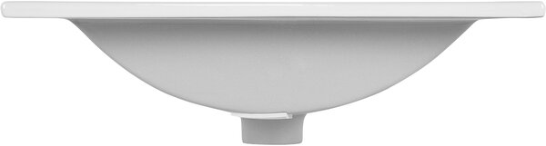Comad Lava lavoar 50x46 cm dreptunghiular mobilier alb luciu UM-CFP LAVA 50D