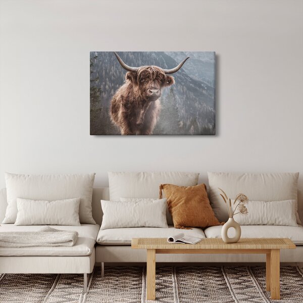 Tablou - Vaca Highlander (90x60 cm)