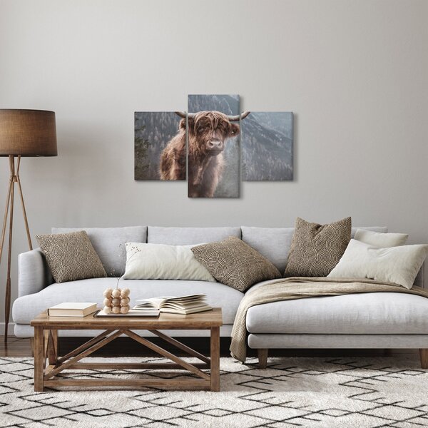 Tablou - Vaca Highlander (90x60 cm)