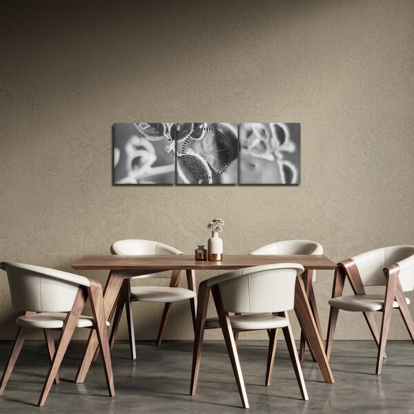 Tablou - Natura în toamnă (cu ceas) (90x30 cm)