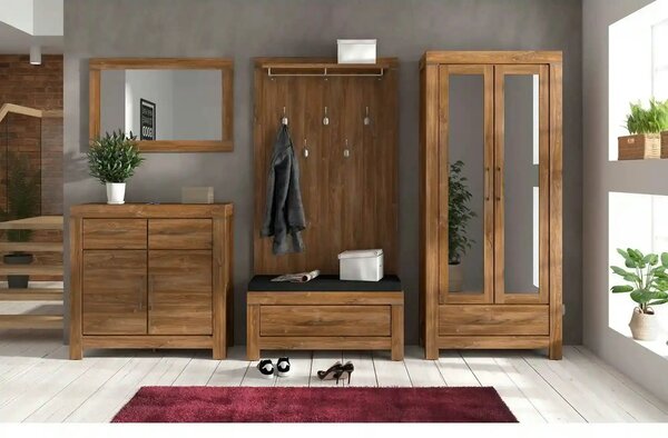 Comoda GENT, stejar stirling, PAL, 101x40x101 cm