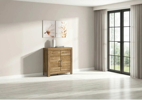 Comoda GENT, stejar stirling, PAL, 101x40x101 cm