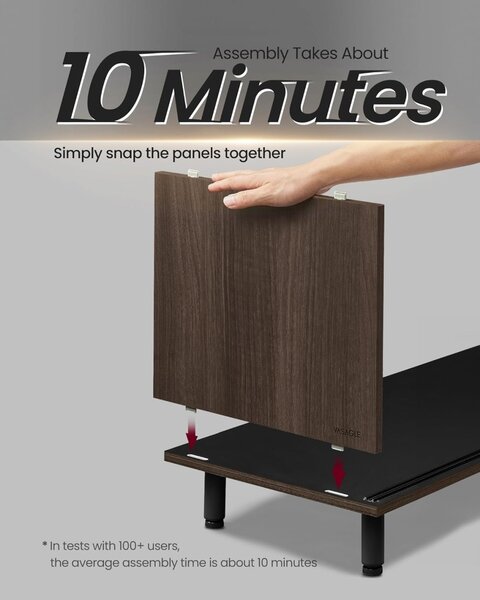Consola TV Vasagle Maro 140x39x45 cm